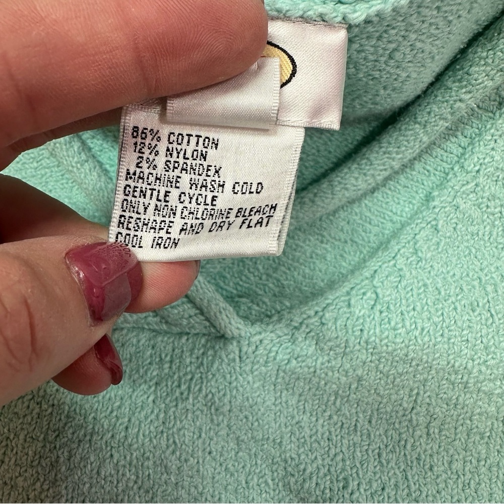 Talbots Mint V-Neck Sweater Womens L layering beach coastal business casual - Picture 7 of 7